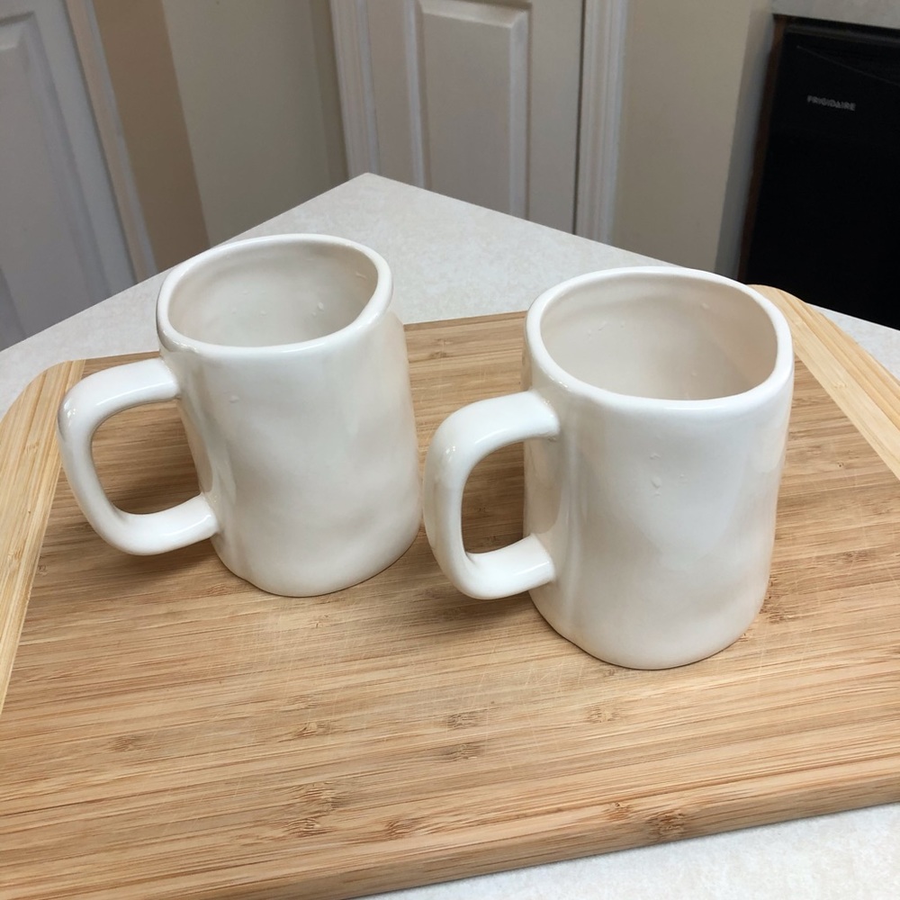 Two Rae Dunn coffee mugs - Picture 2 of 3